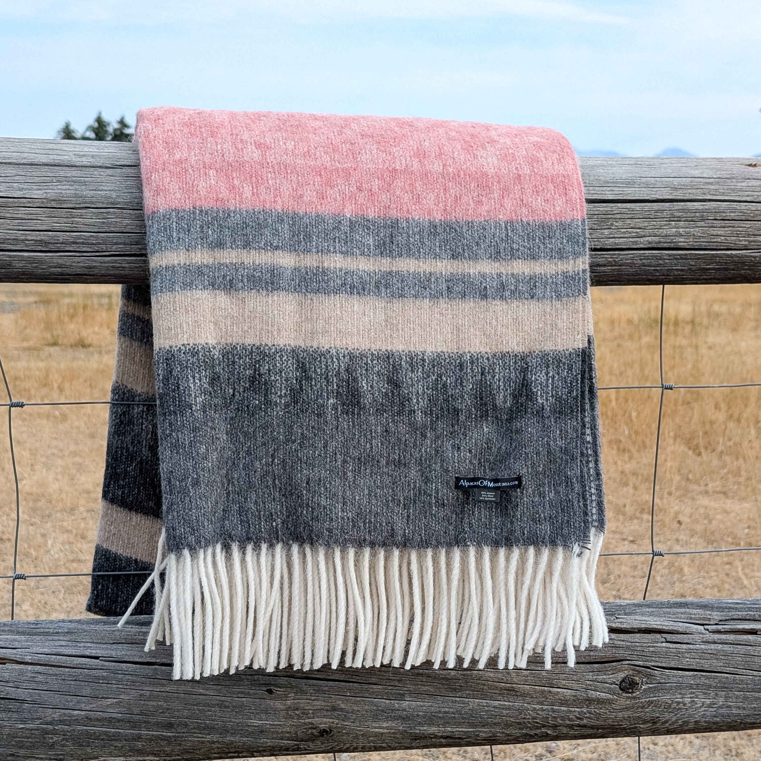 Southwest Alpaca Throw Blanket