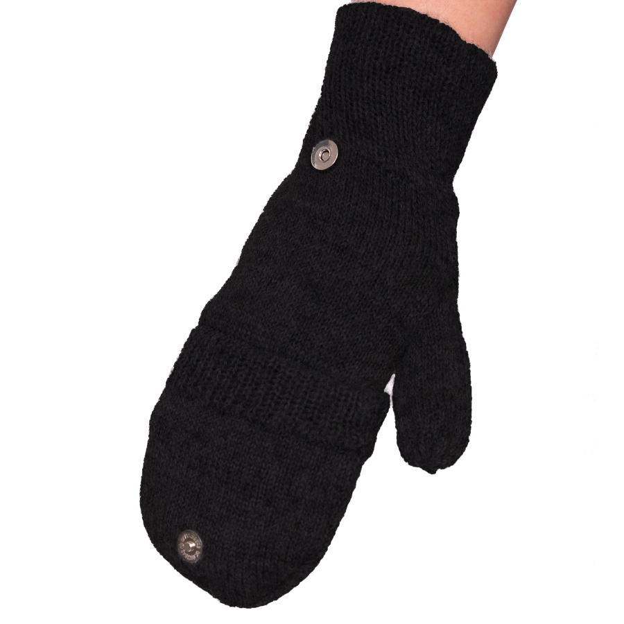 Alpaca Flip Mitten Gloves
