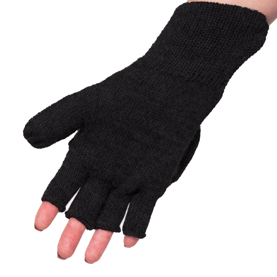 Alpaca Flip Mitten Gloves