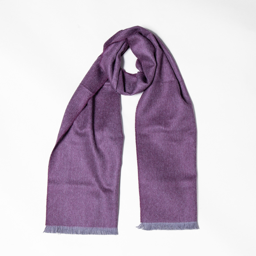 Herringbone Alpaca Scarf