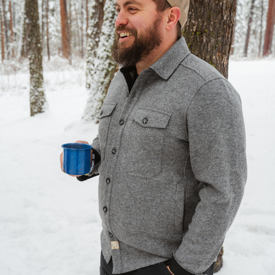 Men's Alpaca Shacket