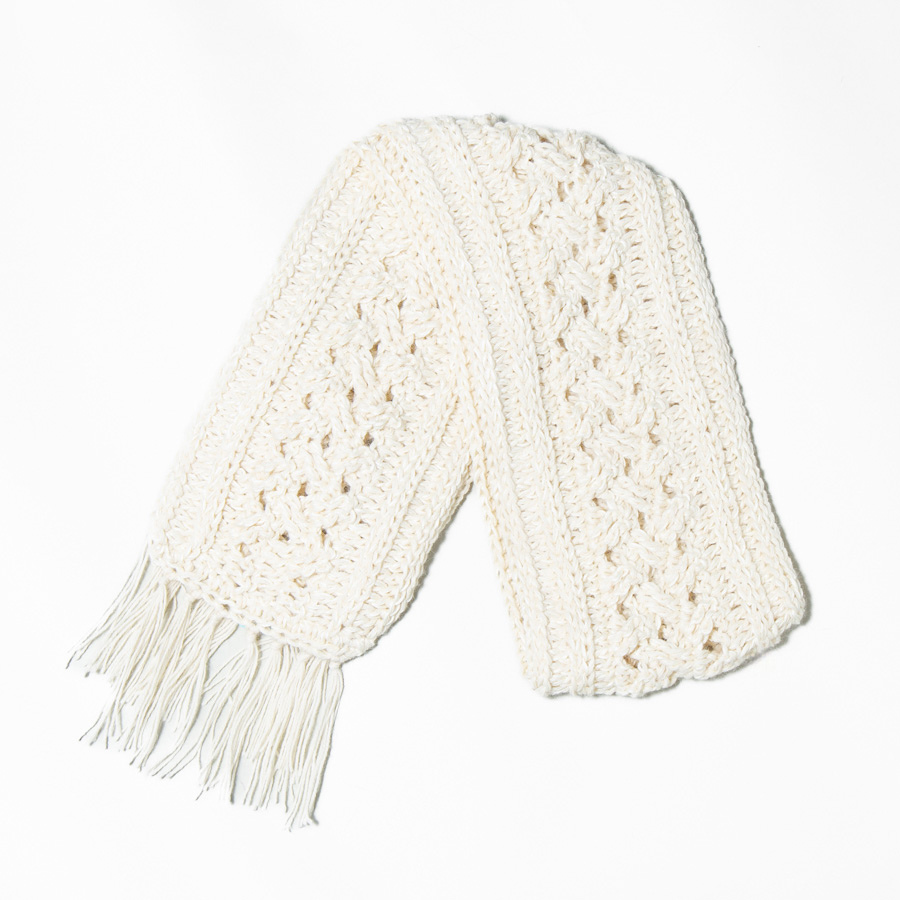 小物 ALPACA WOOL SUPER LIGHT KNIT STOLE Handmade Alpaca Knit Scarf – Alpacas of Montana