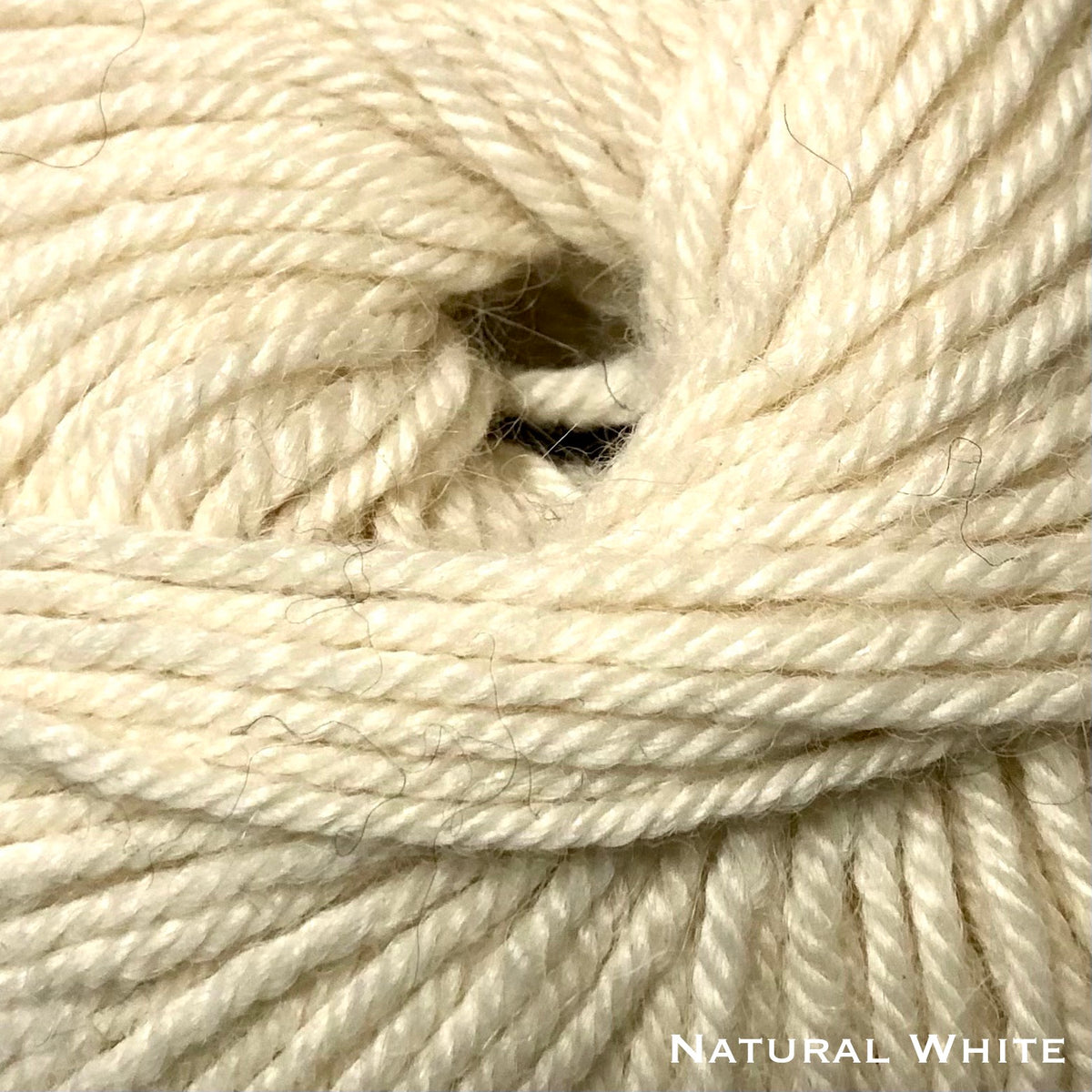 natural white sport weight alpaca wool yarn for knitting and crochet