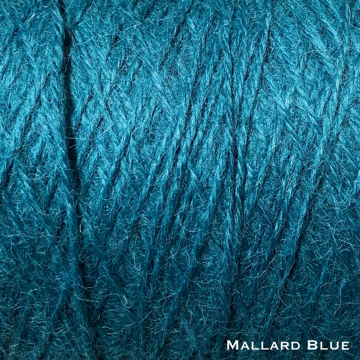 blue sport weight alpaca wool yarn for knitting and crochet