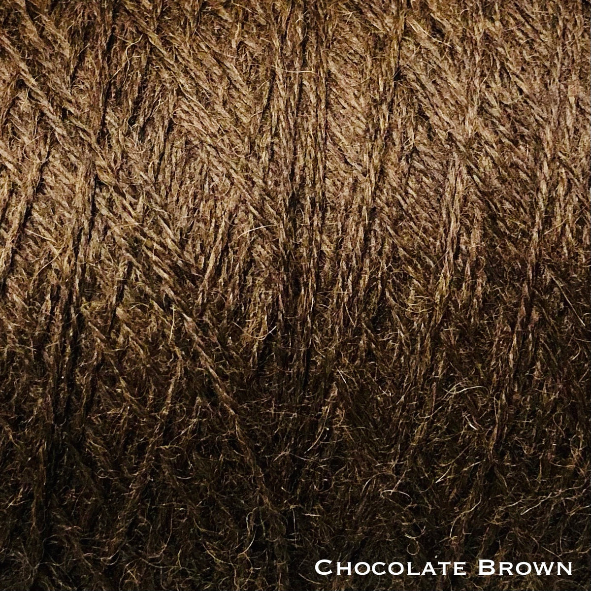 dark chocolate brown sport weight alpaca wool yarn for knitting and crochet