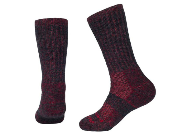 Extra Cushion Alpaca Winter Boot Socks - with Video