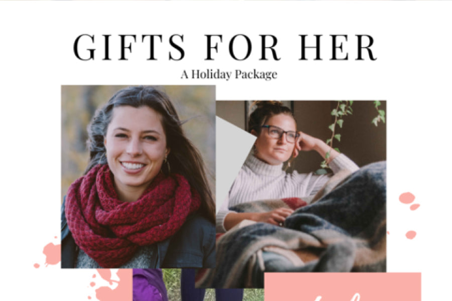 Gifts for her, holiday package