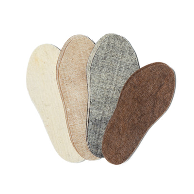 Alpaca Felted Sole Inserts