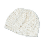 Handmade Alpaca Ponytail Hat