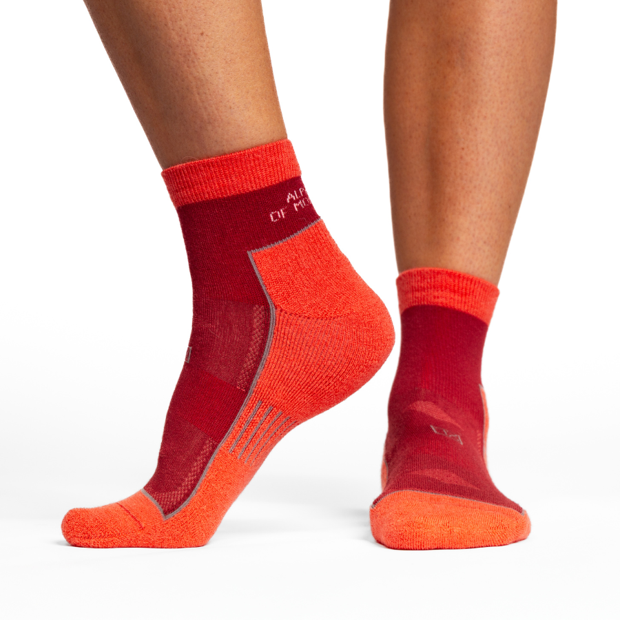 Alpaca Quarter Socks