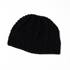 Handmade Alpaca Ponytail Hat
