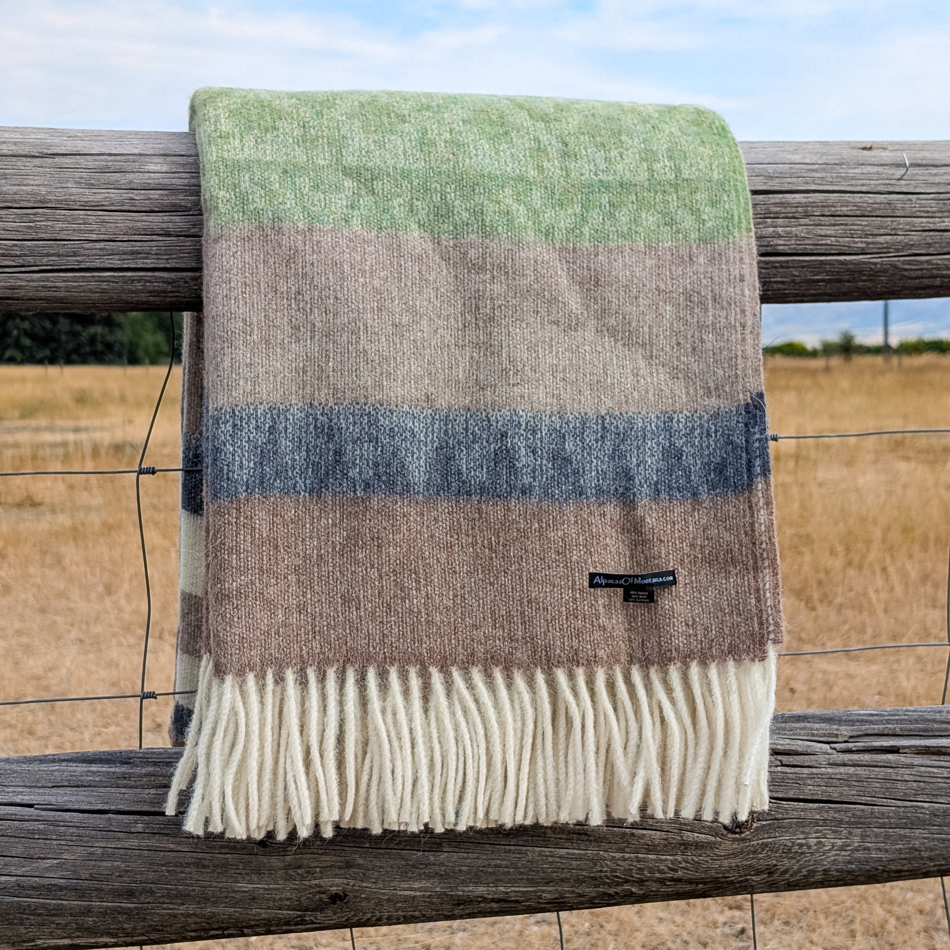 Alpaca Throw Blanket