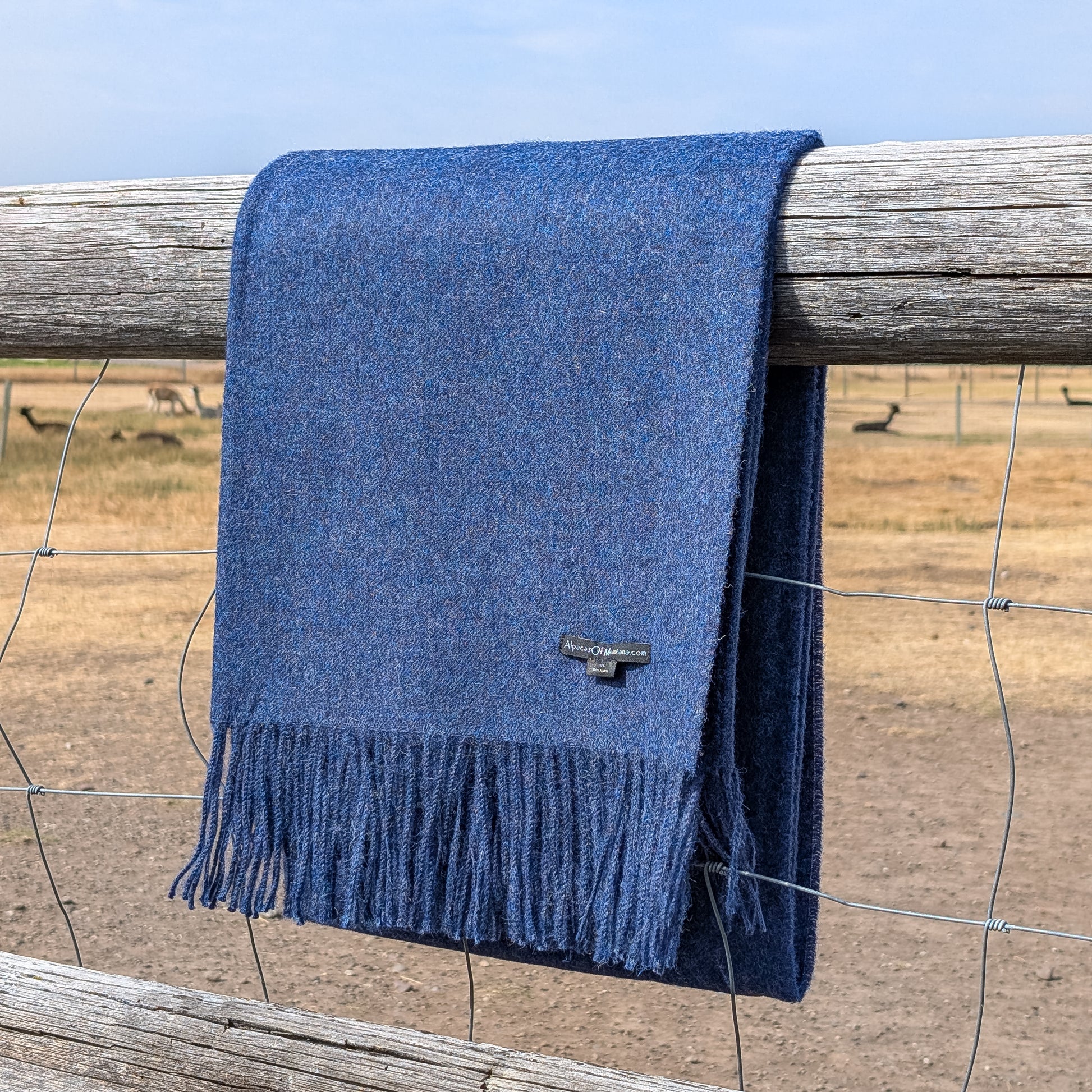 Alpaca Throw Blanket