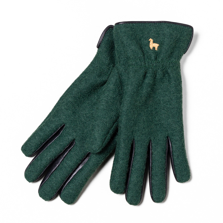 Cuffed Alpaca Gloves