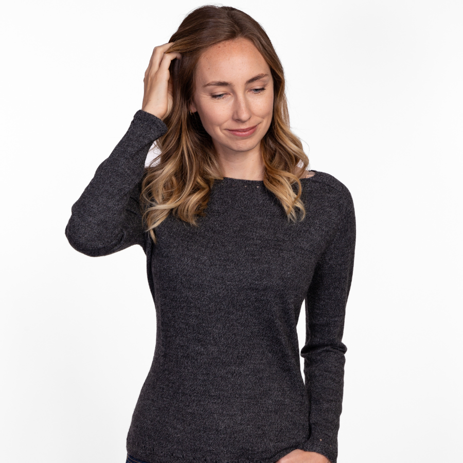 Alpaca Luxe Lite Sweater - Alpacas of Montana