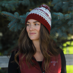 Andean Alpaca Snowflake Hat