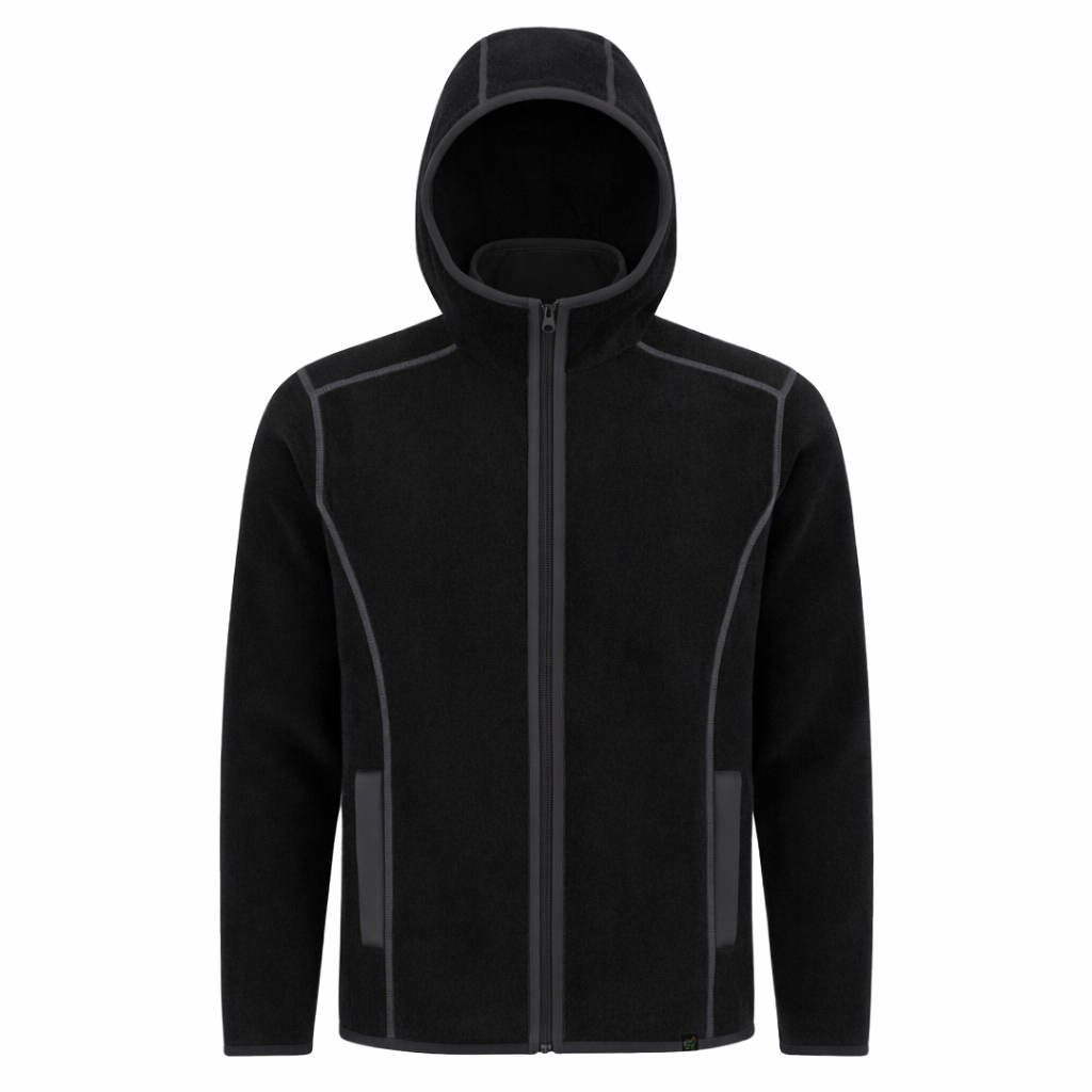 Unisex Alpaca Fleece Zip-Up