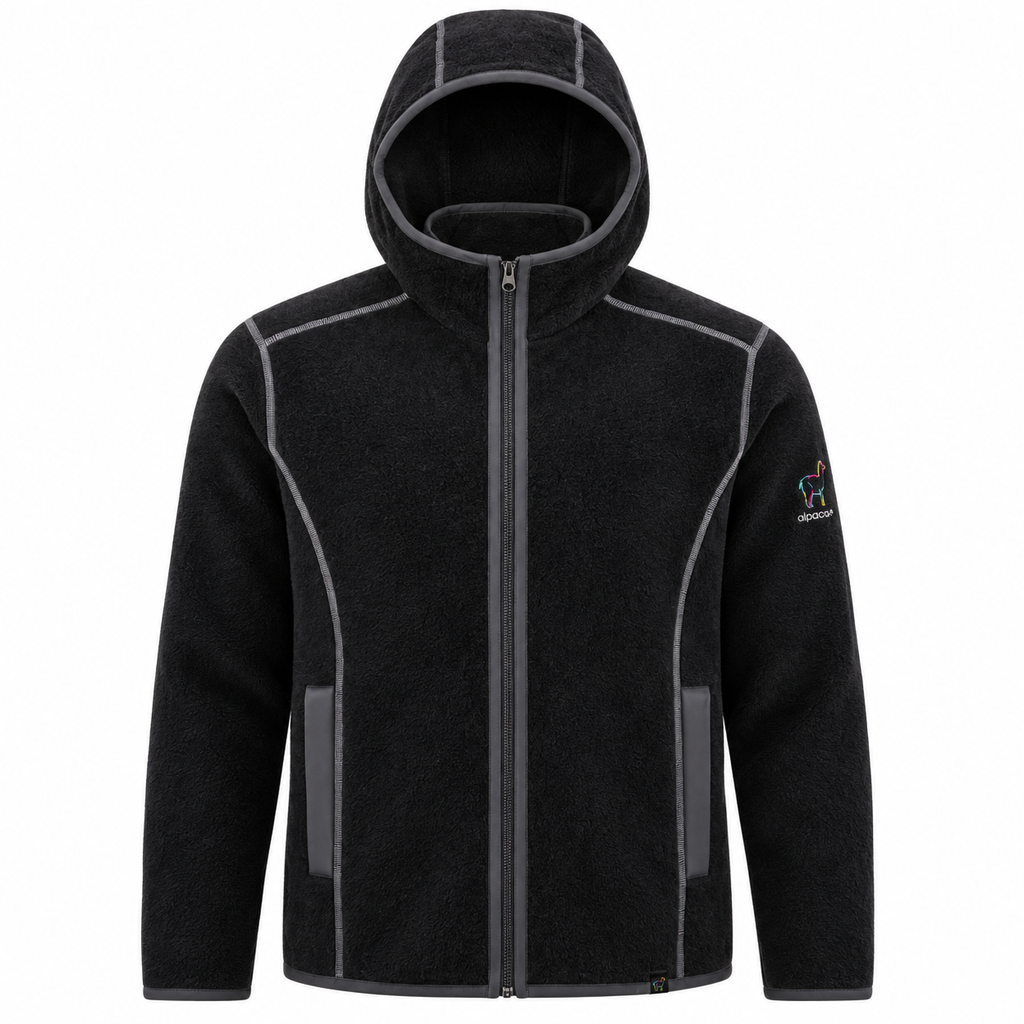 Alpaca Fleece Zip-Up
