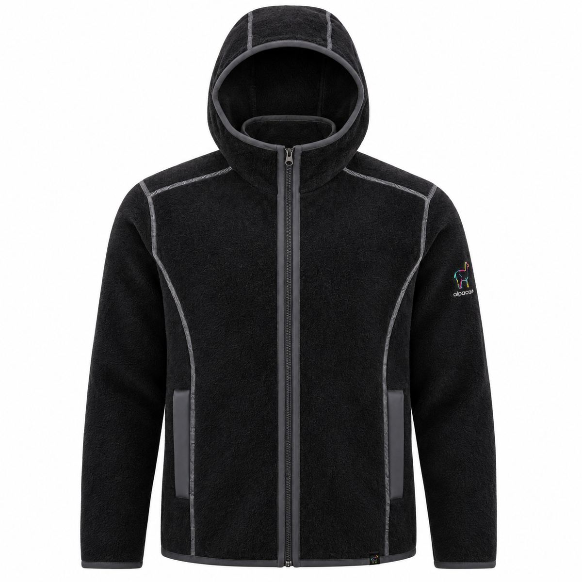 Alpaca Fleece Zip-Up