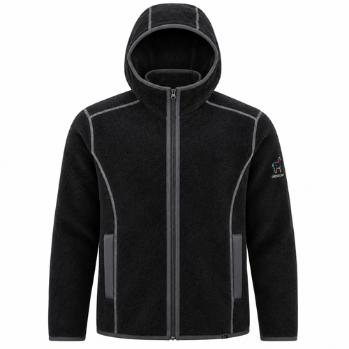 Alpaca Fleece Zip-Up