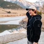 Unisex Alpaca Fleece Zip-Up