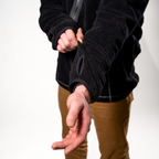 Unisex Alpaca Fleece Zip-Up