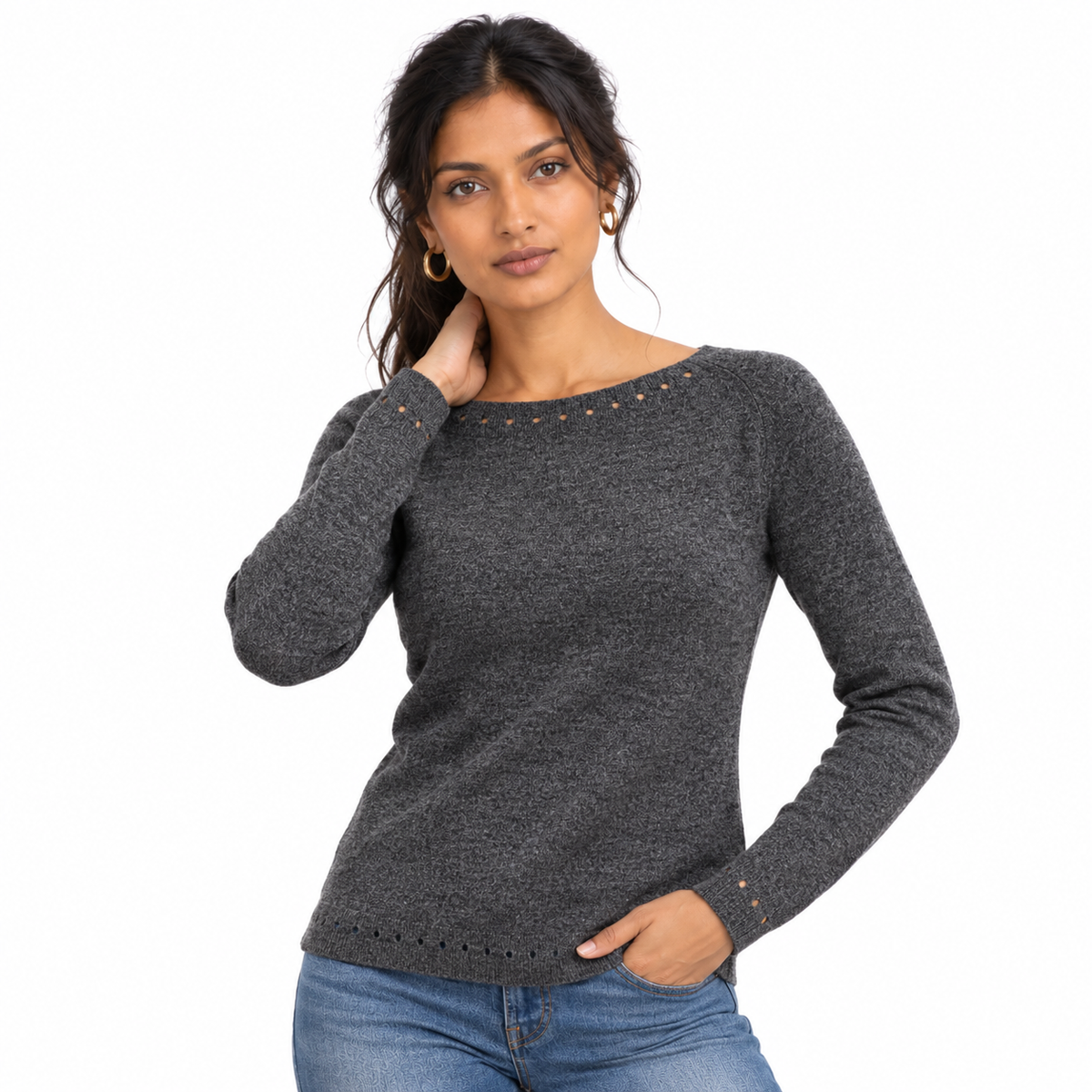 Alpaca Luxe Lite Sweater