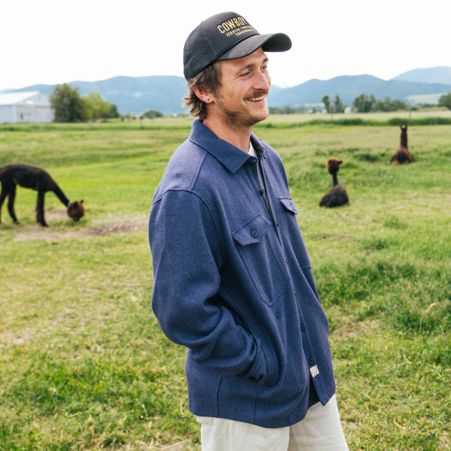 Men's Alpaca Shacket