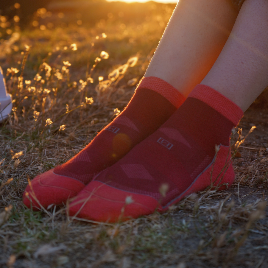 Alpaca Quarter Socks