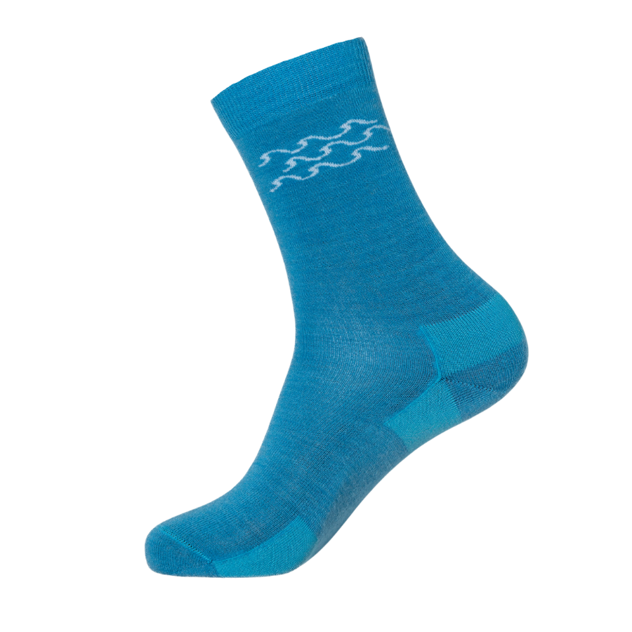 Wave Alpaca Dress Sock
