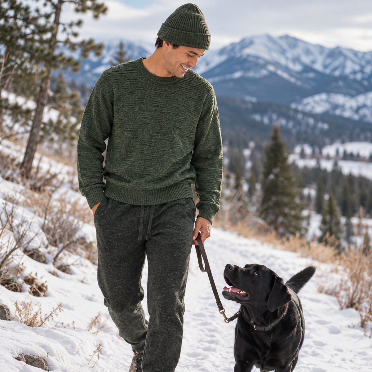 Men's Alpaca Ridge Sweater
