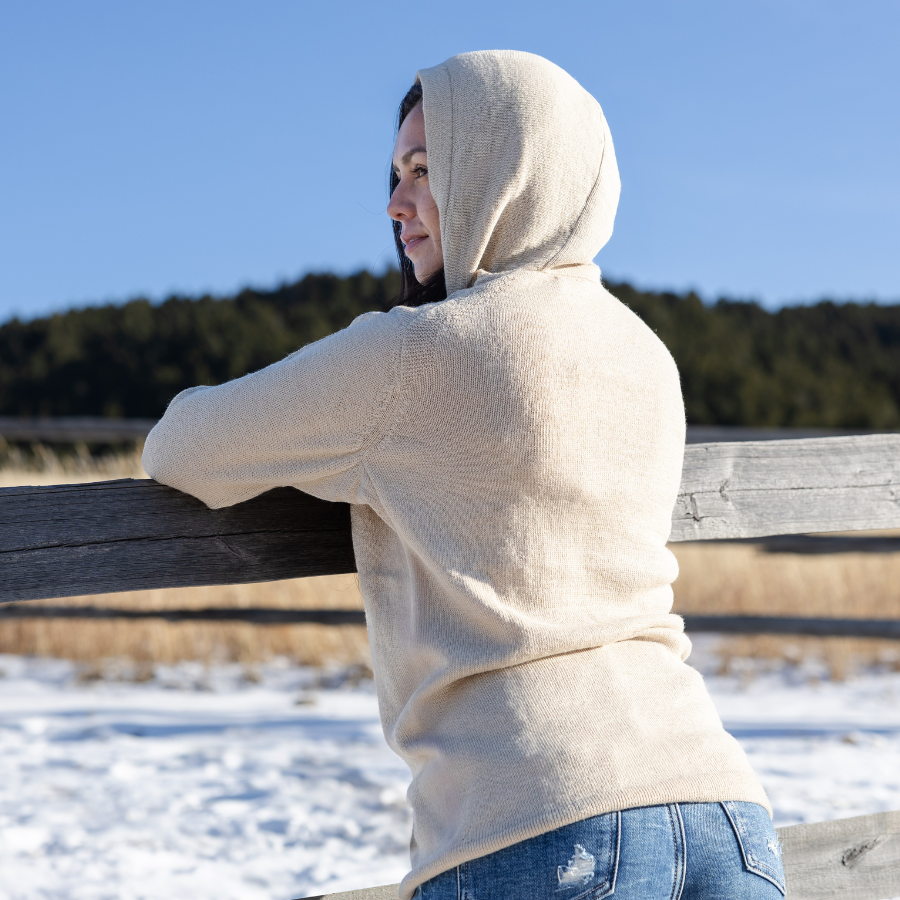 Women&#39;s Classic Alpaca Hoodie