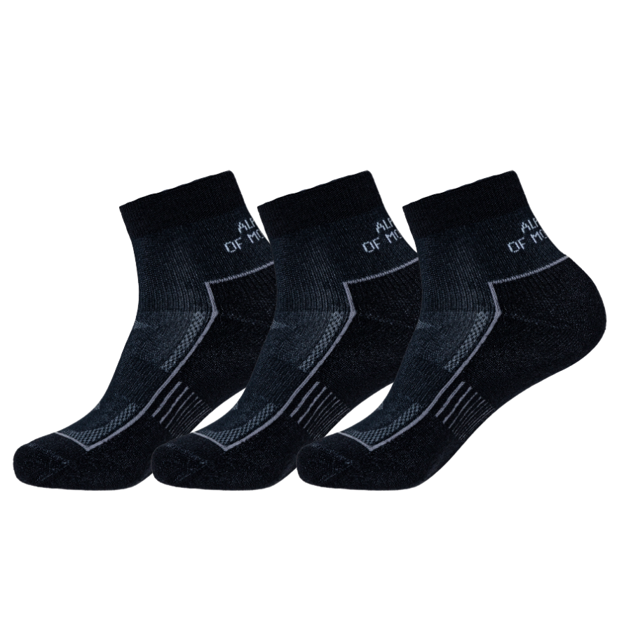 Alpaca Quarter Socks