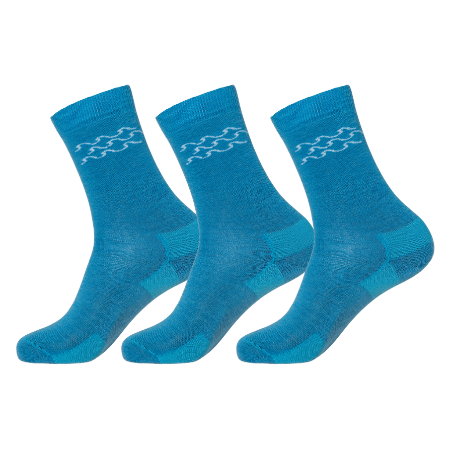 Wave Alpaca Dress Sock