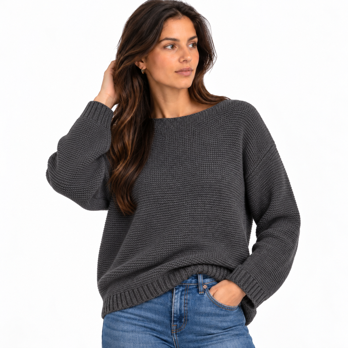 Alpaca Cozy Knit Sweater