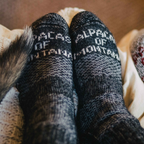 Extra Cushion Alpaca Boot Socks