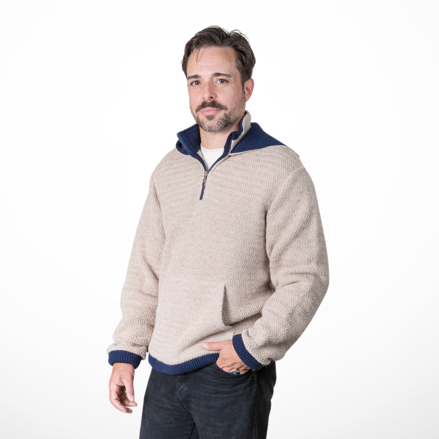 Men's Heavyweight Alpaca Hoodie