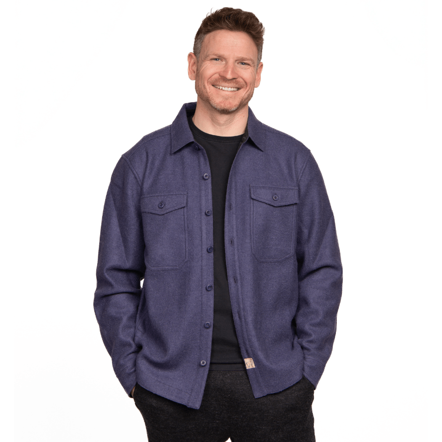 Men's Alpaca Shacket