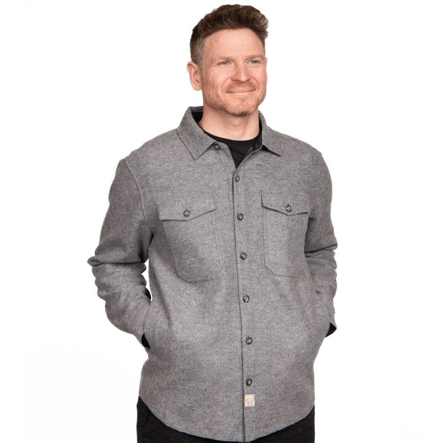 Men's Alpaca Shacket