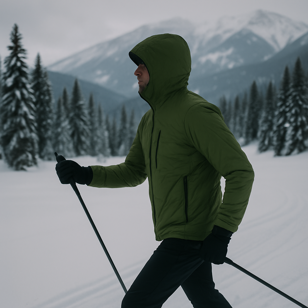 Men's Alpaca Puffy Jacket