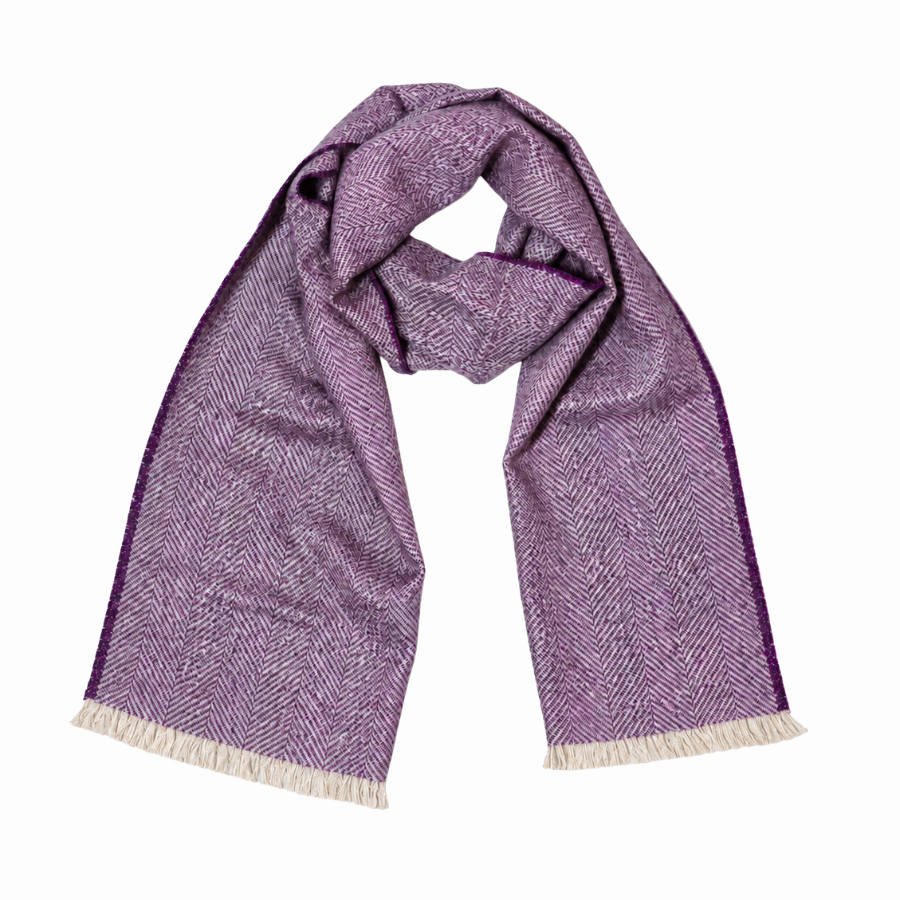 Herringbone Alpaca Scarf