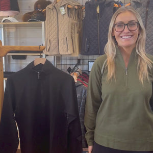 An informational video about the Alpacas of Montana women's base layer top
