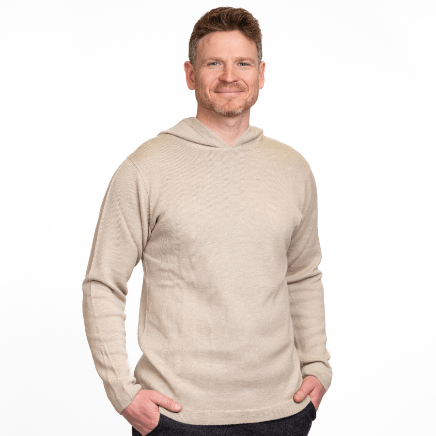 Men&#39;s Classic Alpaca Hoodie