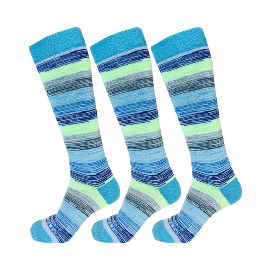 Striped Knee-High Socks