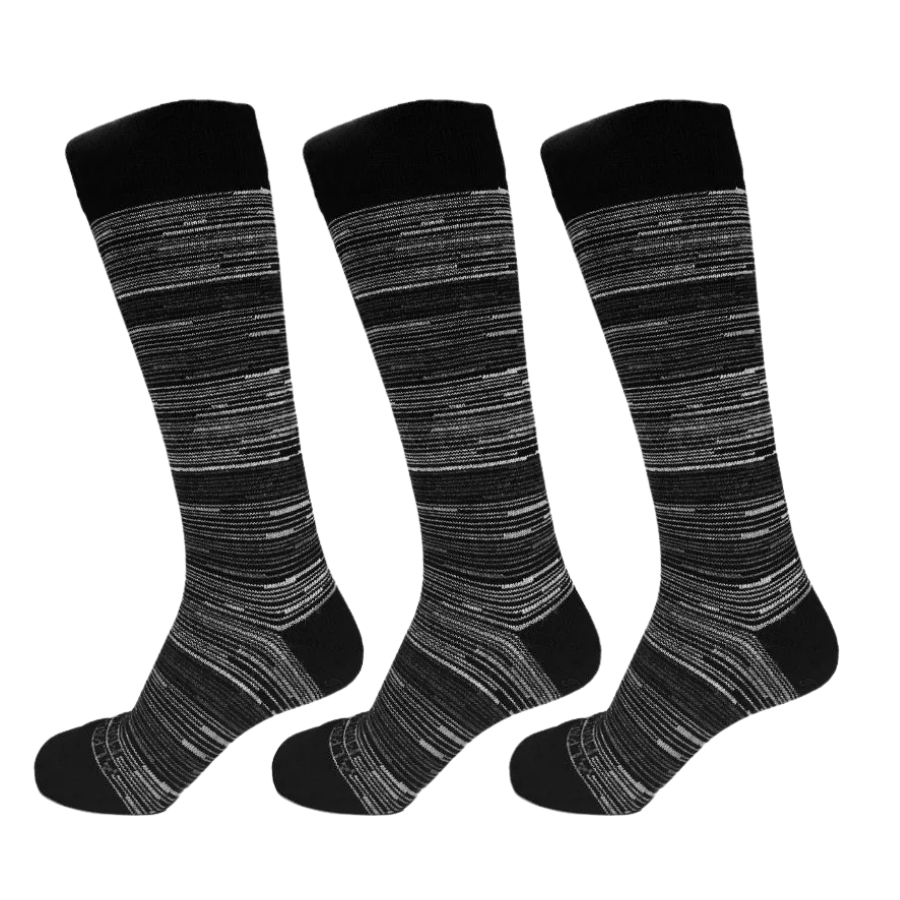 Striped Knee-High Socks