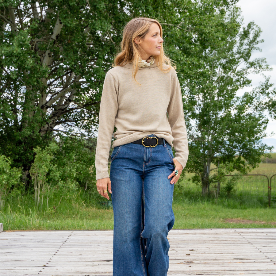 Women's Classic Alpaca Hoodie