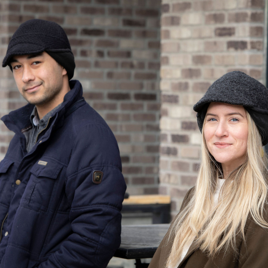 A promotional and informative product video of alpaca wool extreme warmth hat