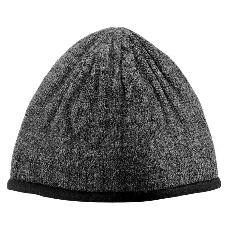 Men's Backcountry Alpaca Knit Beanie Hat - Headband & Ear fleece lined ...