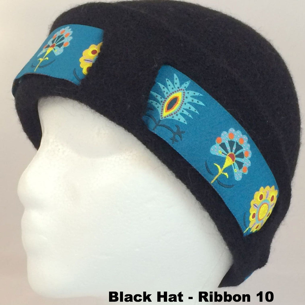Kids / Youth Lined Hat with Ribbon - Alpacas of Montana