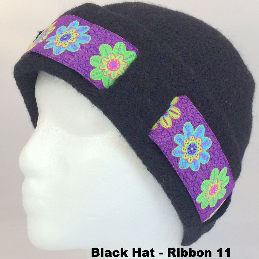 Kids / Youth Lined Hat with Ribbon - Alpacas of Montana